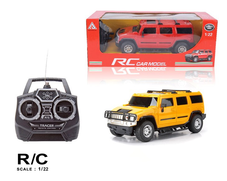 1249 1:22 4-Channel RC Car, Batteries Not Included