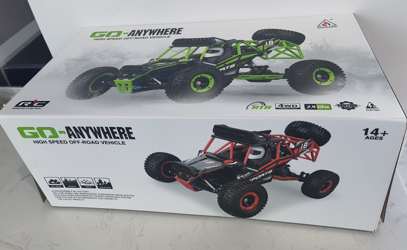 2026 1:12 RC 4WD High-Speed Off-Road Car (14+) | Instruction Manual Included